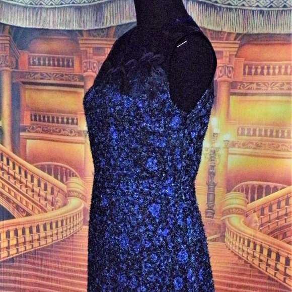 T. Tahari Women's Embroidered Midi Dress - Picture 5 of 9